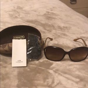 New! Coach sunglasses